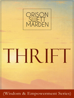cover image of Thrift (Wisdom & Empowerment Series)